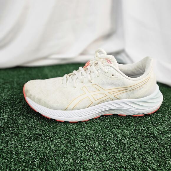 Asics Gel-Excite 8 Running Shoes Women's Size 10 White Athletic Training Sneaker - Picture 5 of 13